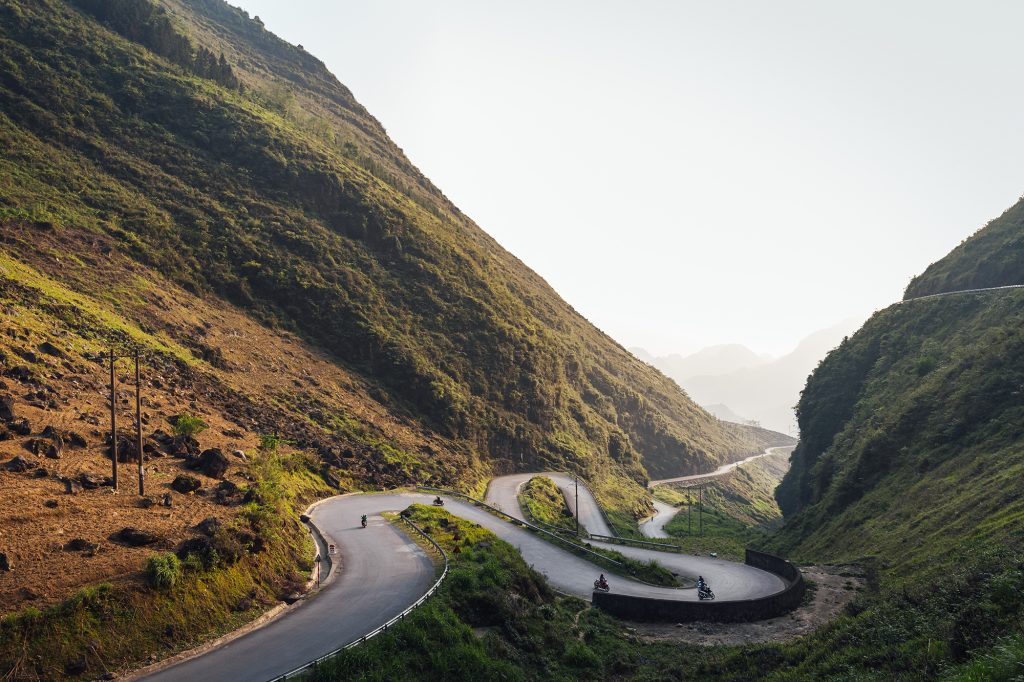 Sneaky road in Ha Giang loop