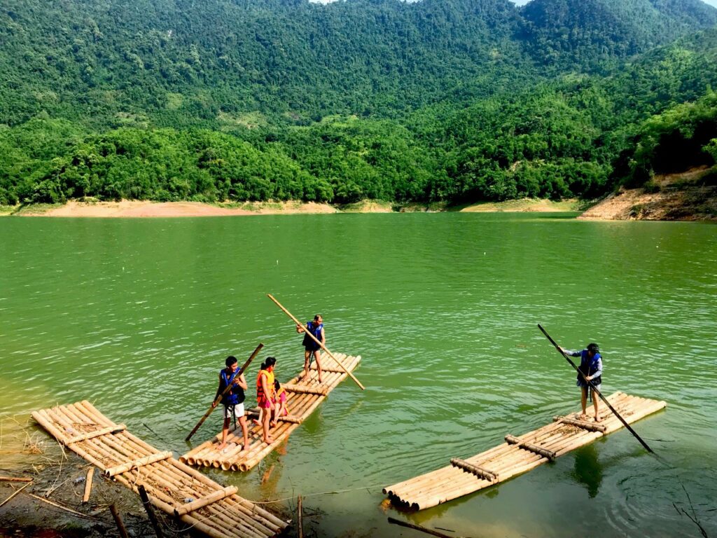 Rafting in Mai Chau 