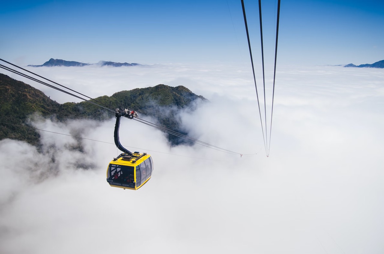 fansipan mountain cable car