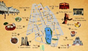 Hanoi Old Quarter Map