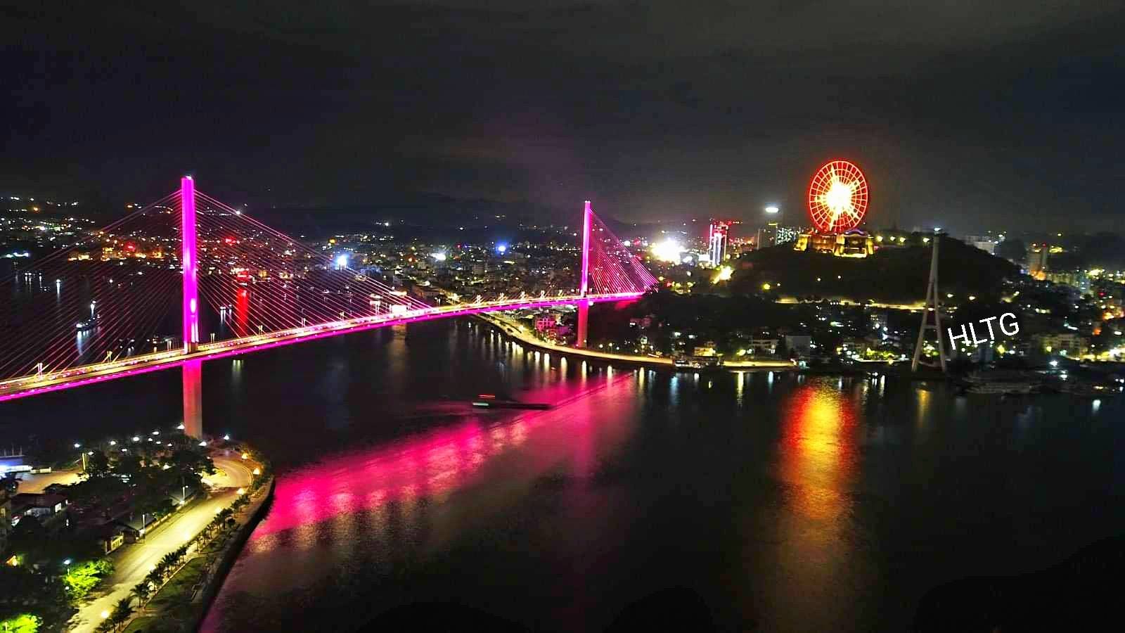Bai Chay bridge, Ha Long Bay, Vietnam