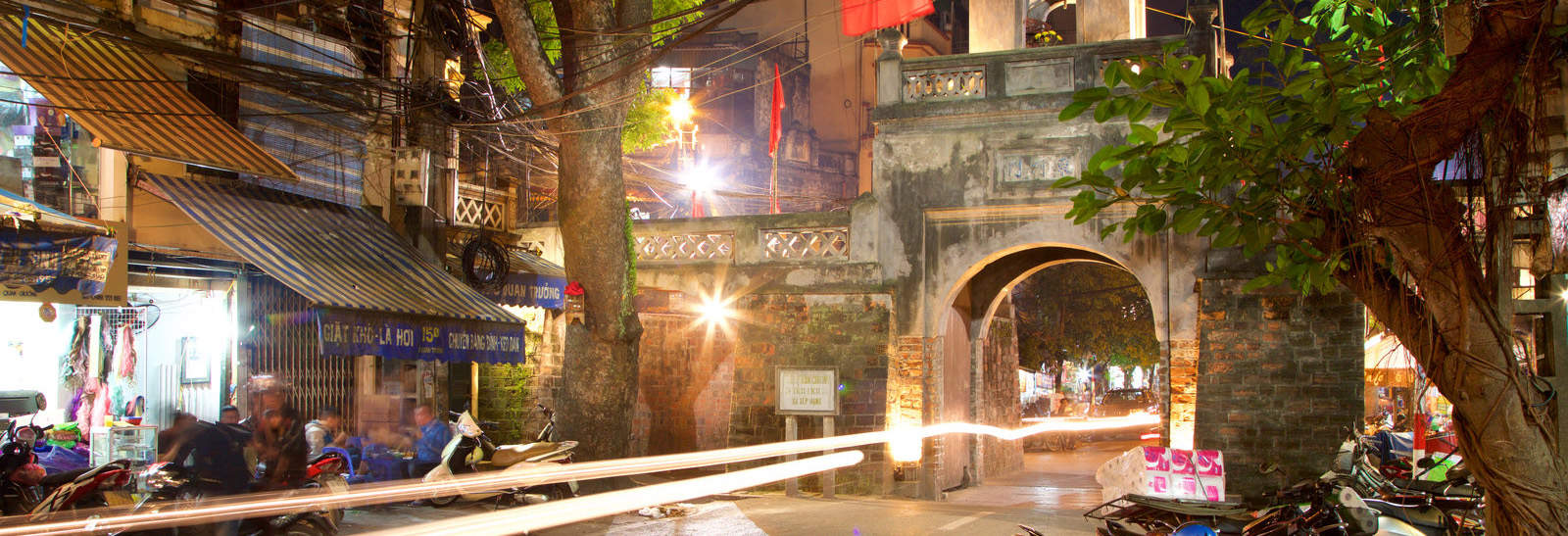 Quan Chuong Gate in Old Quarter, Hanoi, Vietnam