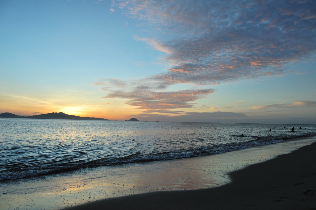 Cua Dai Beach sunrise