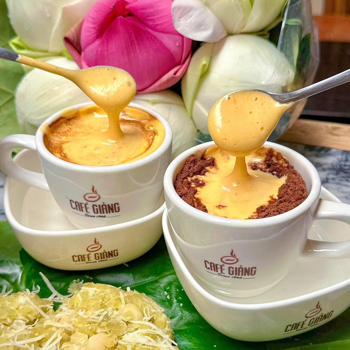 Specialty coffee in Hanoi: Giang Egg coffee