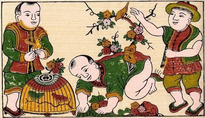 Dong Ho painting
