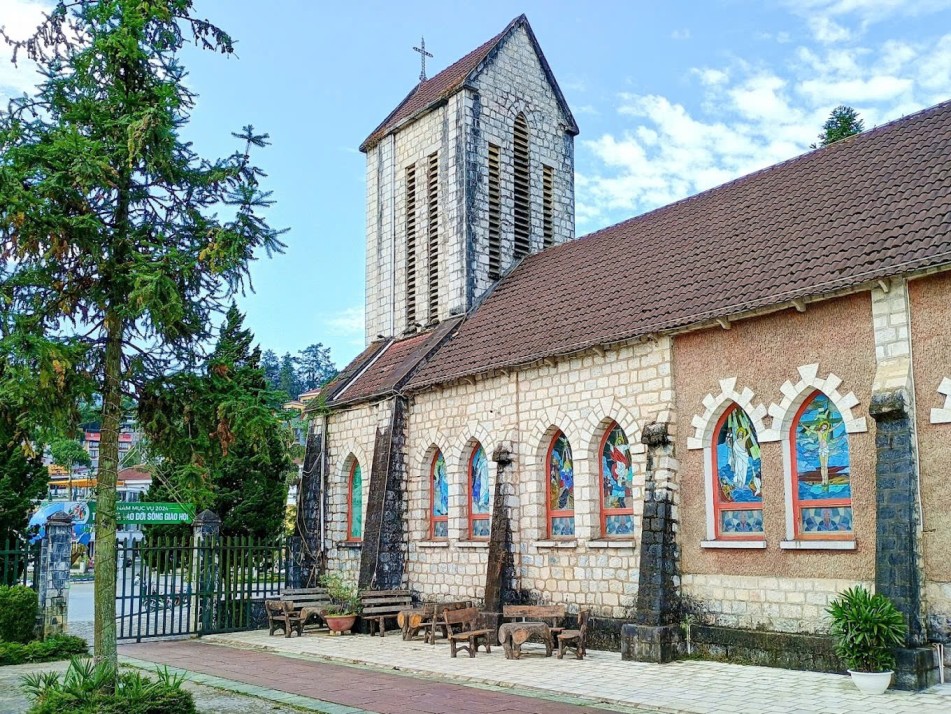 The Stone Church in Sapa