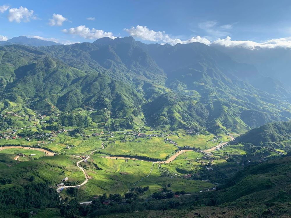 Hang Da Village View- Sapa Motorbike Tour