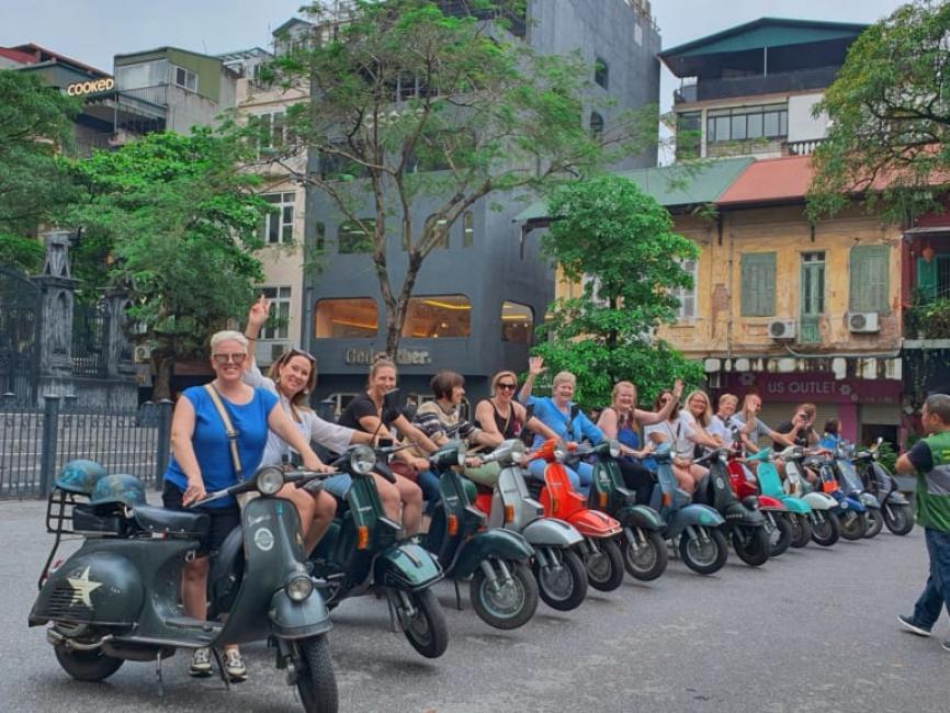 Hanoi Tours 5 Hanoi Vespa tour